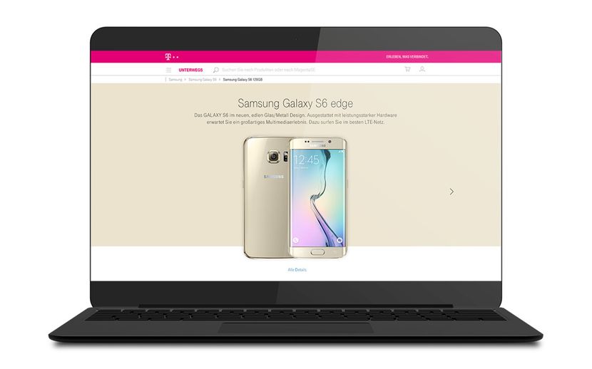 Der neue Online Shop der Telekom