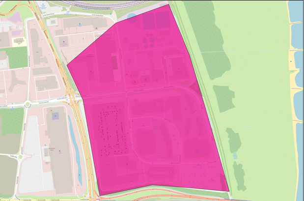 Urheberrechte: Hintergrundkarte Open Street Map