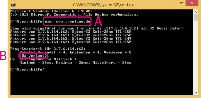 ping www.t-online.de