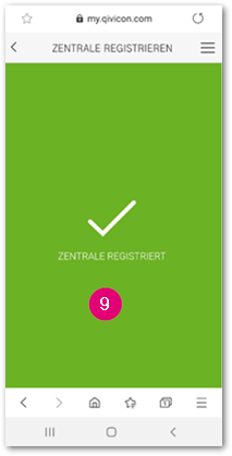 9. Neue Zentrale wurde registriert.png